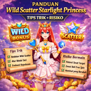 Panduan Wild Scatter Starlight Princess: Tips Trik + Risiko