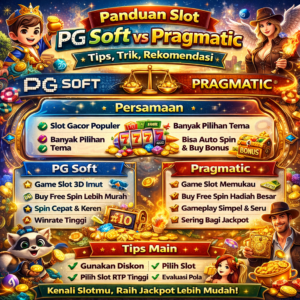Panduan Slot PG Soft vs Pragmatic: Tips, Trik, Rekomendasi