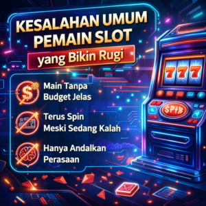 Kesalahan Umum Pemain Slot yang Bikin Rugi