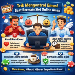 Trik Mengontrol Emosi Saat Bermain Slot Online Aman