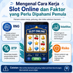 Mengenal Cara Kerja Slot Online dan Faktor yang Perlu Dipahami Pemula
