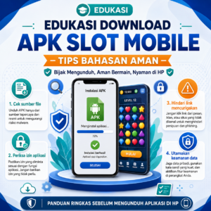 Edukasi Download APK Slot Mobile, Tips Bahasan Aman